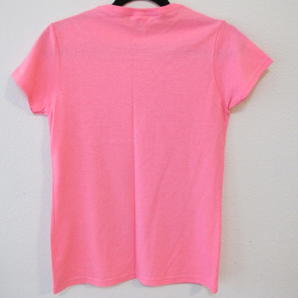 NWT Graphic Print Novelty Pink John Lennon Dreamer T-shirt - Picture 2 of 5